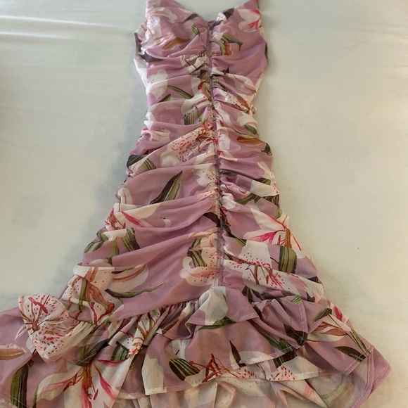 Fashion Nova, Receiving Flowers Ruched Dress (sold out on website) - Picture 3 of 3